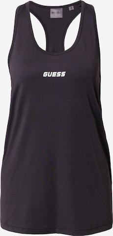 GUESS Sports top in Black: front