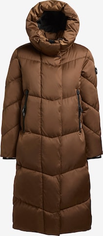 khujo Зимнее пальто 'Manelia2' в Коричневый: спереди