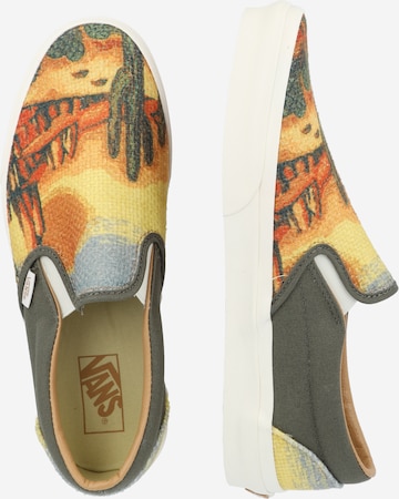 VANS Slip on boty – zelená