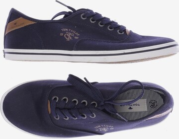 TOM TAILOR Sneakers & Trainers in 39 in Blue: front