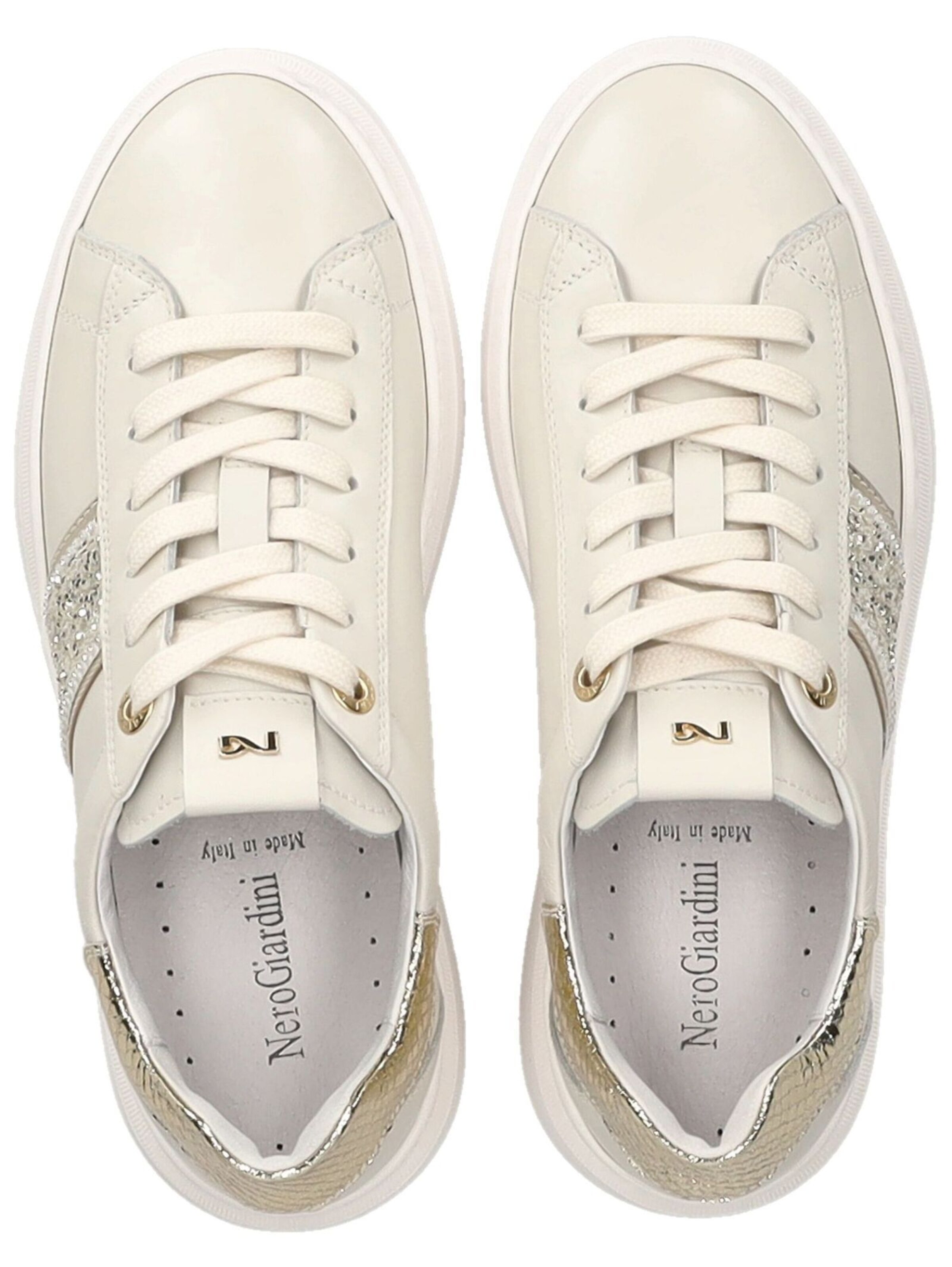 Sneaker bassa di Nero Giardini in bianco