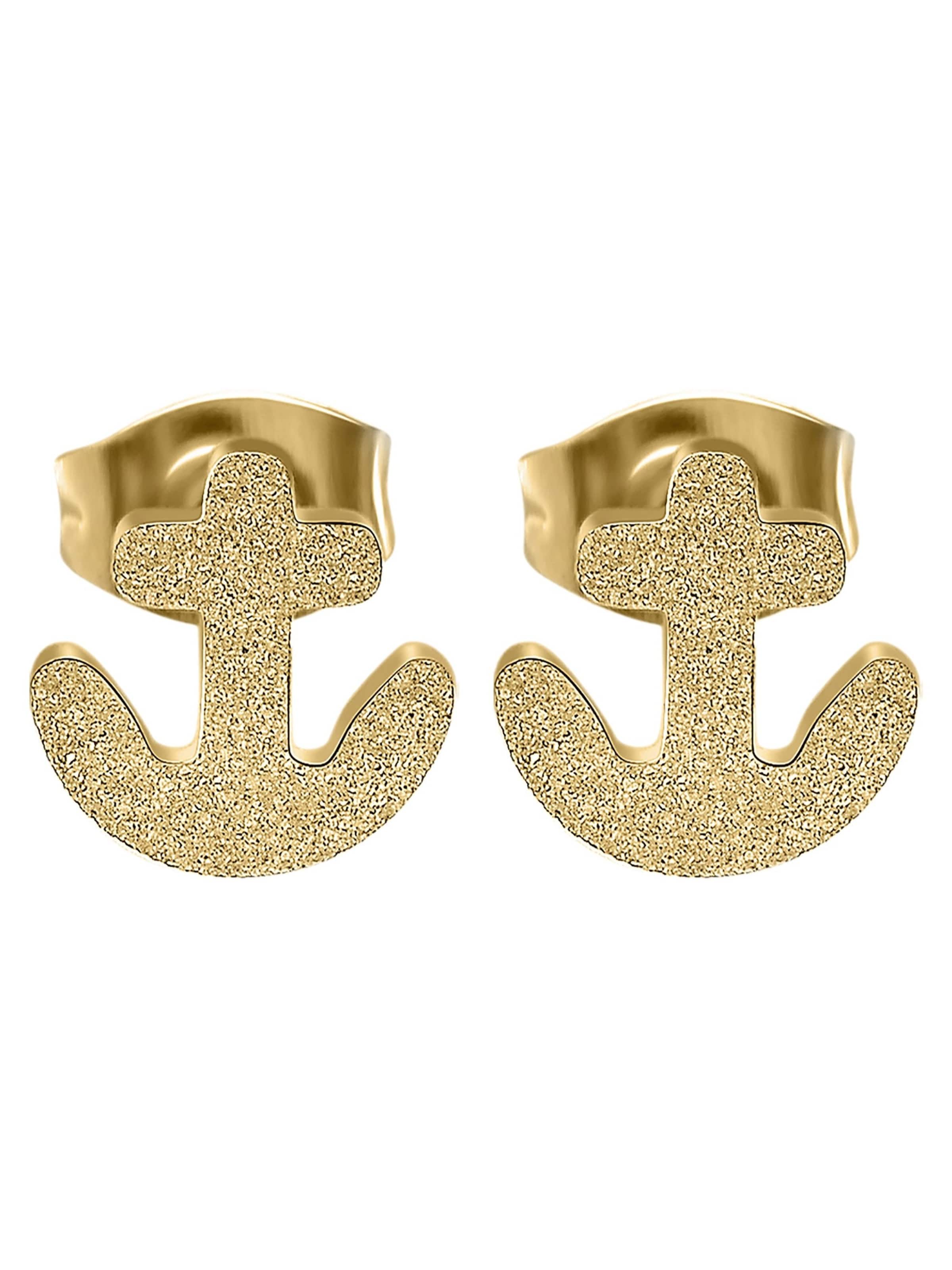 Akzent Earrings 'Anais, hautverträglich' in Gold