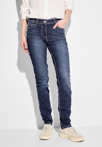 CECIL Slimfit Jeans in Blau: predná strana