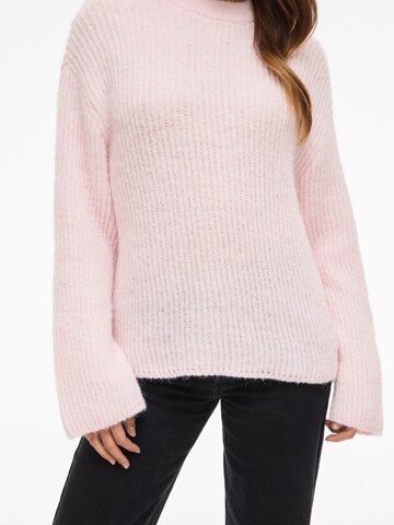 VILA Sweater 'VIEllis' in Pink