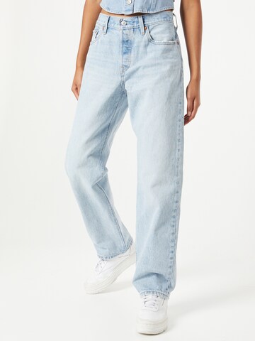 LEVI'S ® Regular Jeans '501' in Blauw: voorkant