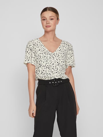 VILA Bluse 'VIFini' in Beige: Vorderseite