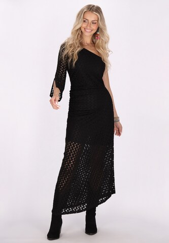 IZIA Summer dress in Black: front