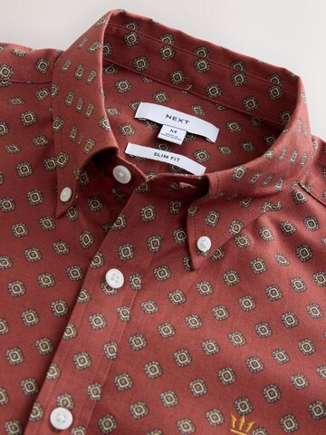 Next Slim Fit Paita värissä punainen