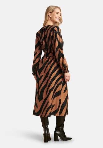 Smashed Lemon Jurk in Bruin