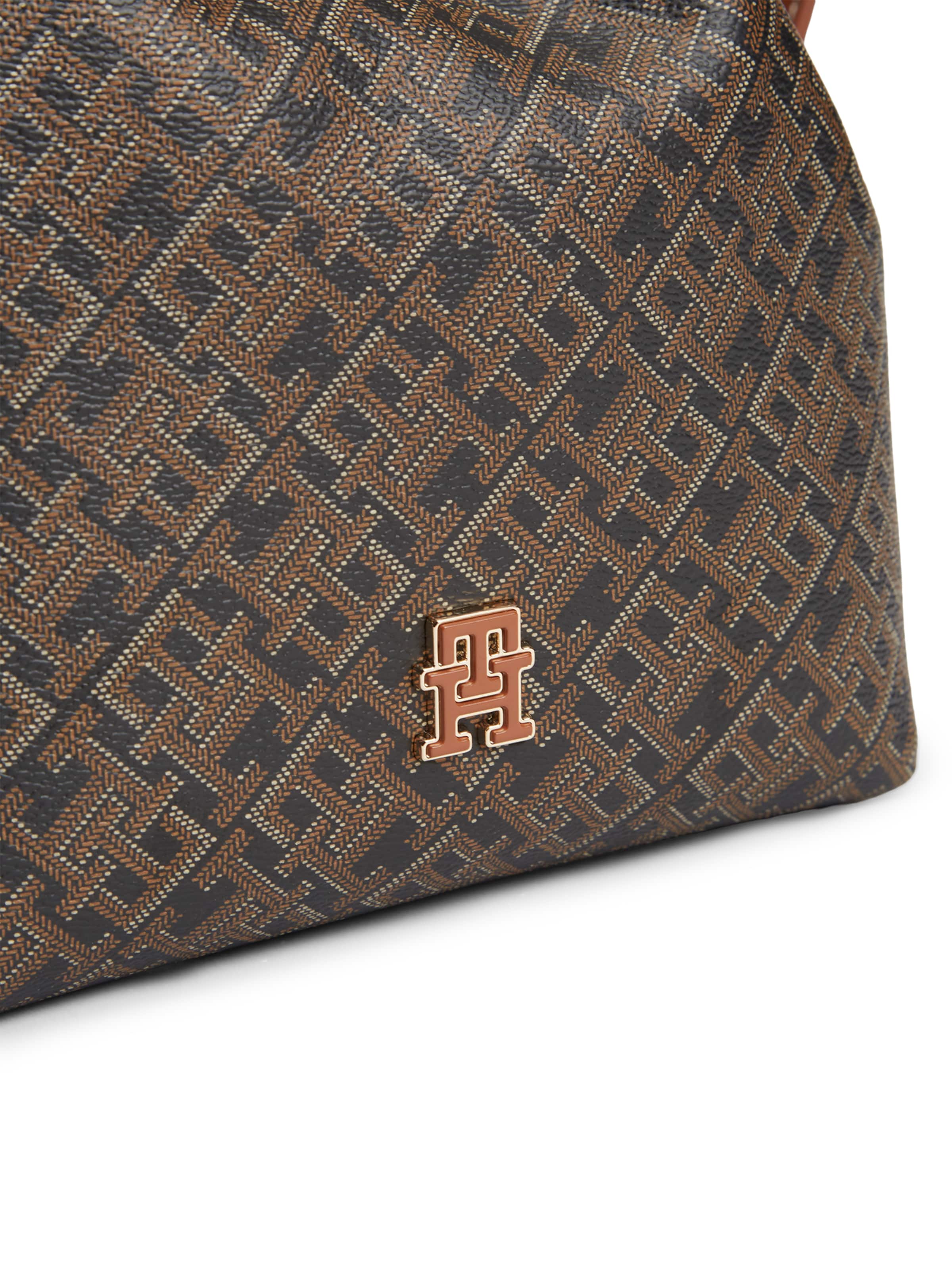 Borsa a sacco di TOMMY HILFIGER in nero