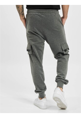 DEF Tapered Cargo trousers 'Fatih' in Grey