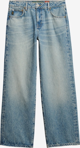 Superdry Wide leg Jeans in Blue: front