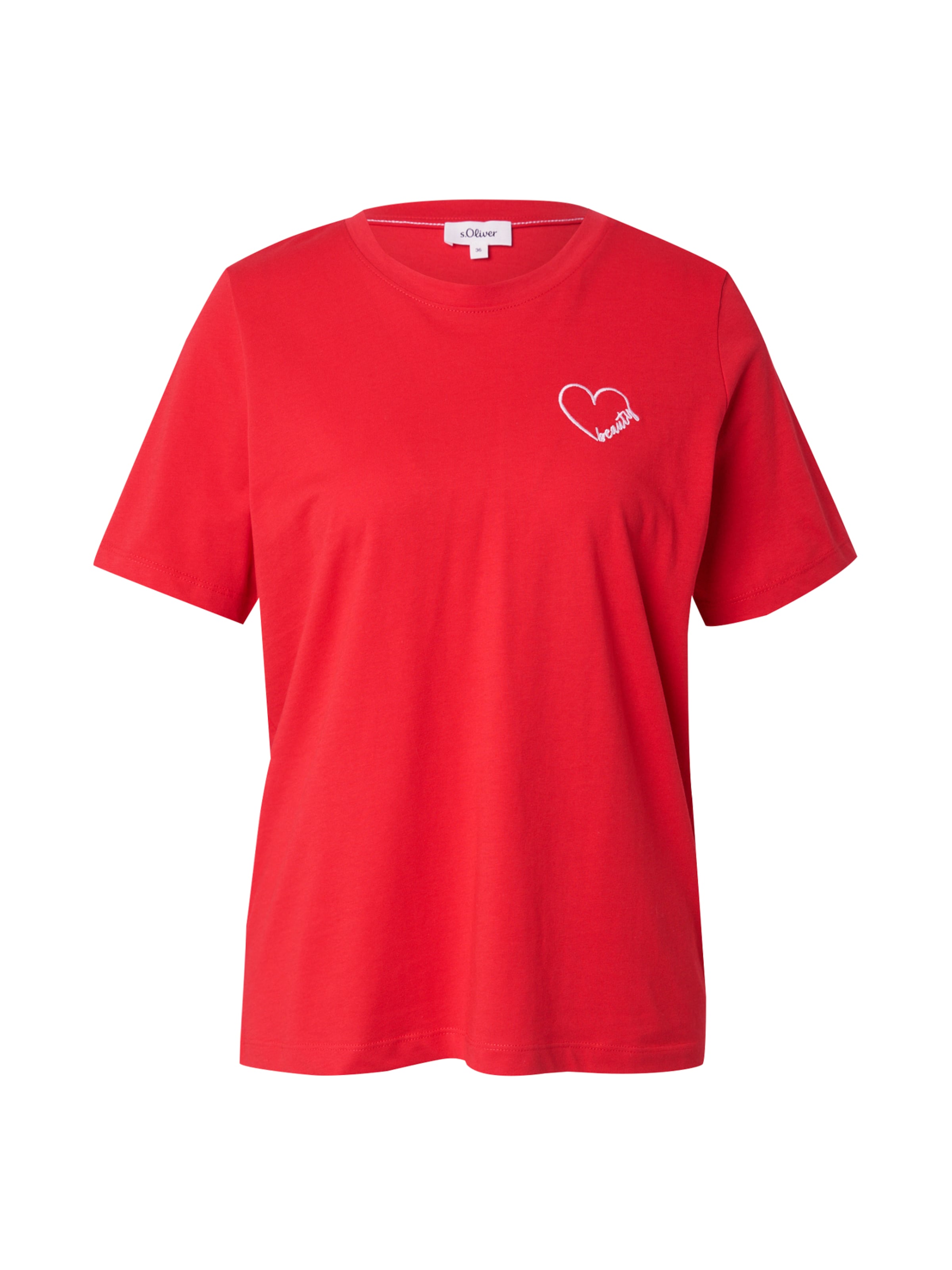 s.Oliver Shirt in Rot: Vorderseite