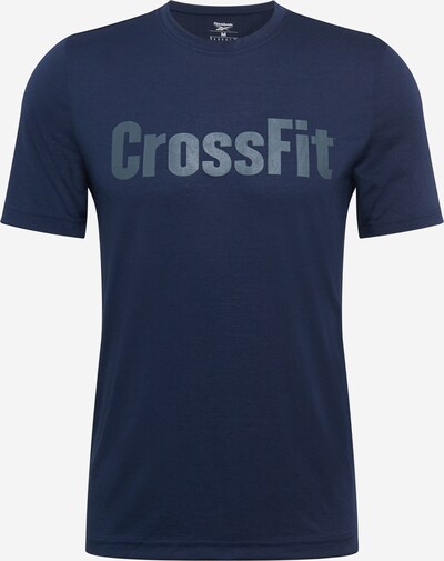 Tricou funcțional REEBOK pe albastru noapte / argintiu, Vizualizare produs