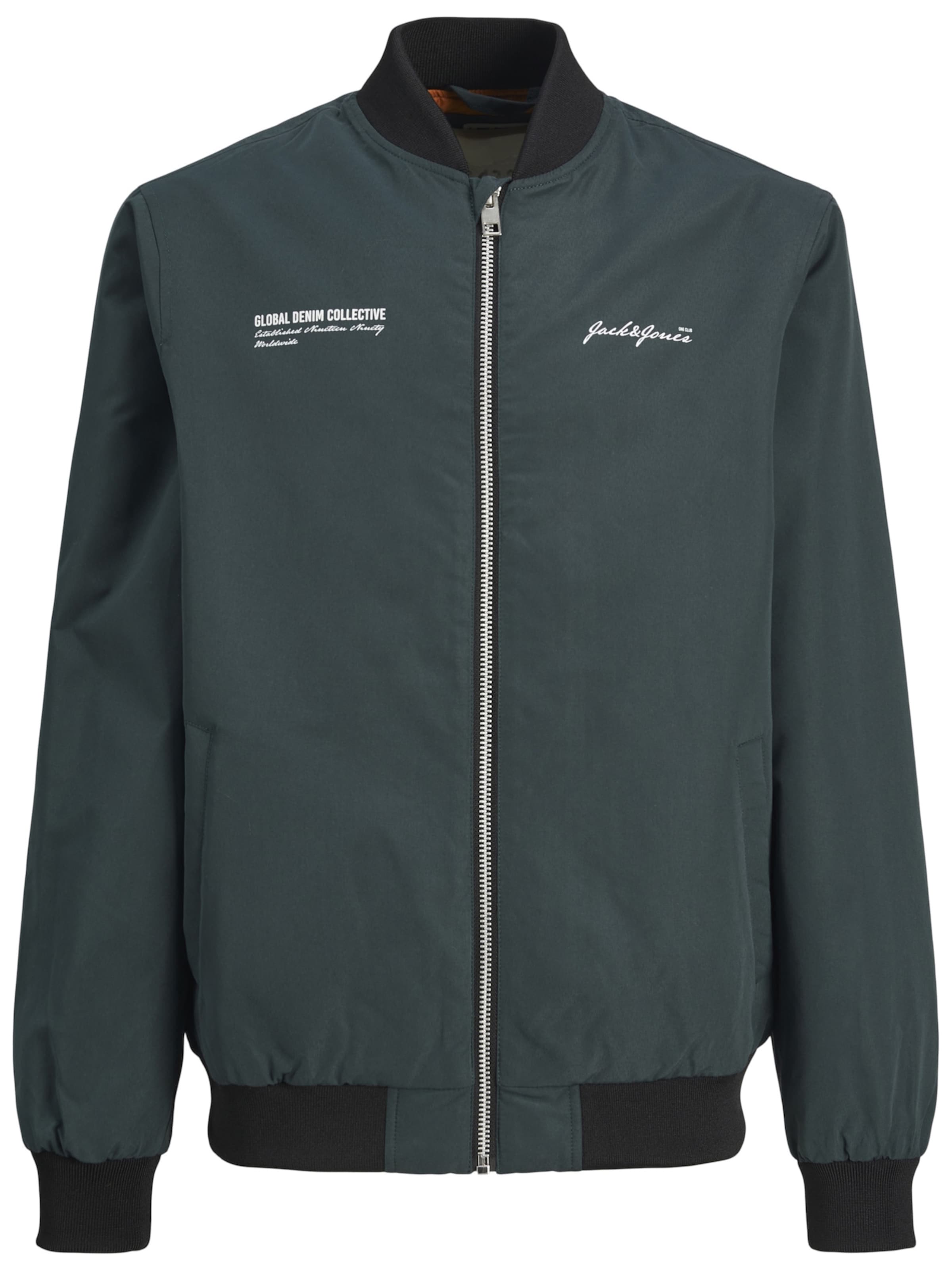 Jack & Jones Junior Between-season jacket 'Great' in Blue: front