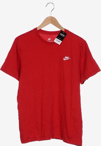 NIKE T-Shirt L in Rot: predná strana