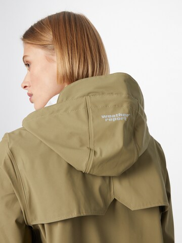 Manteau outdoor 'TASS' Weather Report en vert