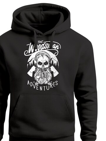 Neverless Sweatshirt 'Lumberjack' in Black
