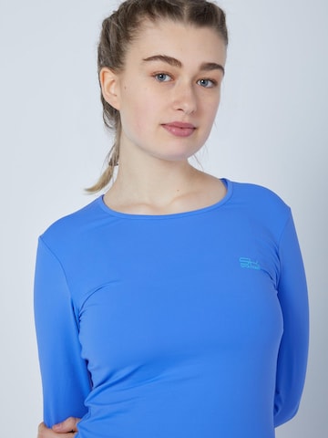 SPORTKIND Funktionsshirt 'Longsleeve Shirt'‌‌‌‌‌‌‌‌‌ in Blau