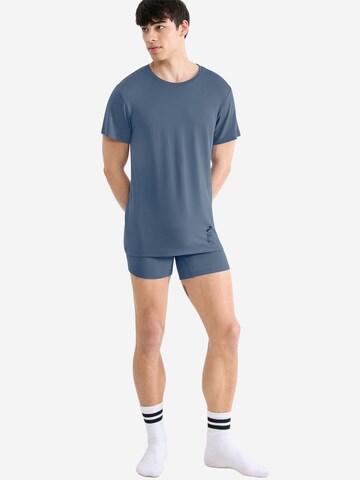 SLOGGI T-Shirt ' Base Soft ' in Blau