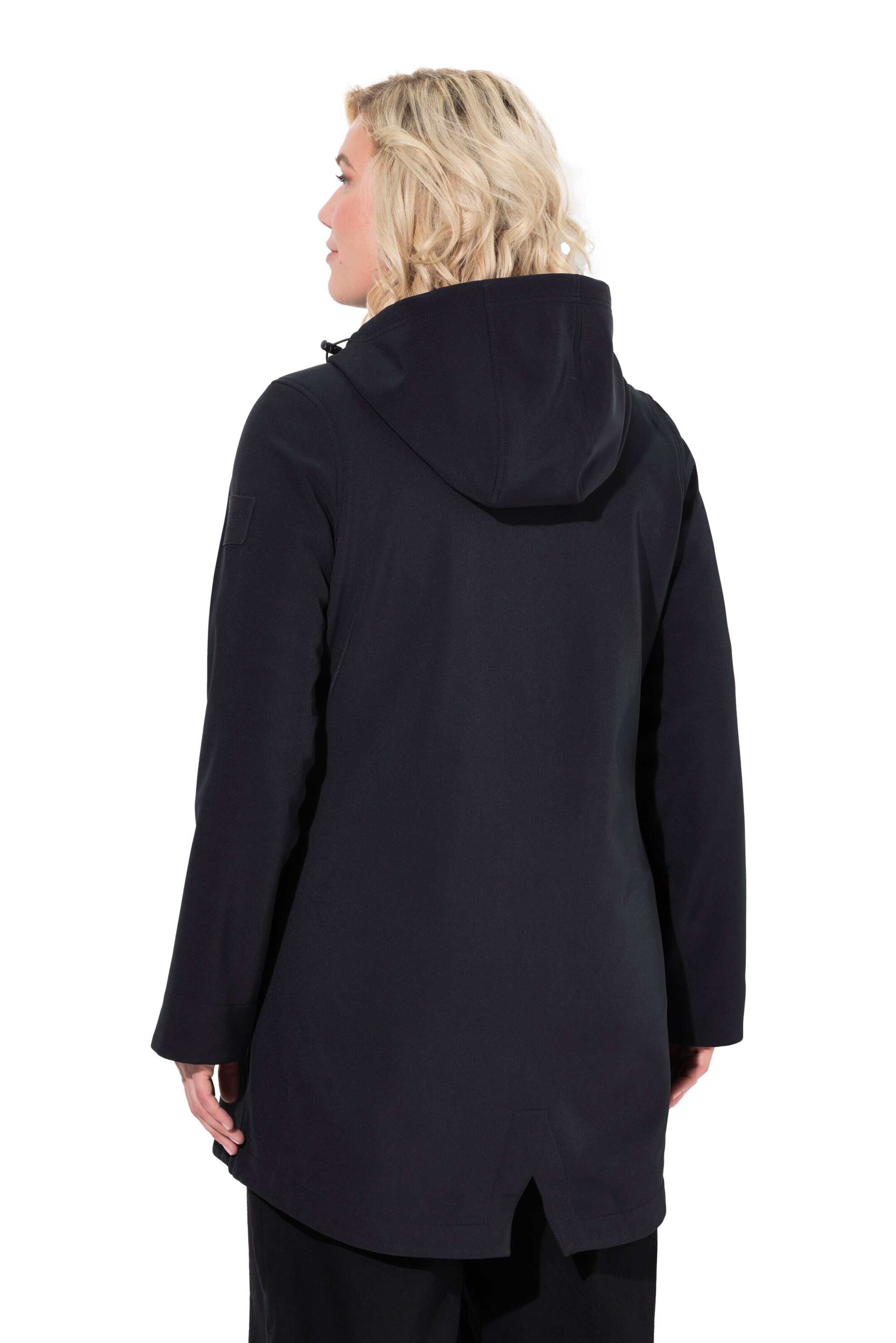 Ulla Popken Funktionsjacke in Schwarz