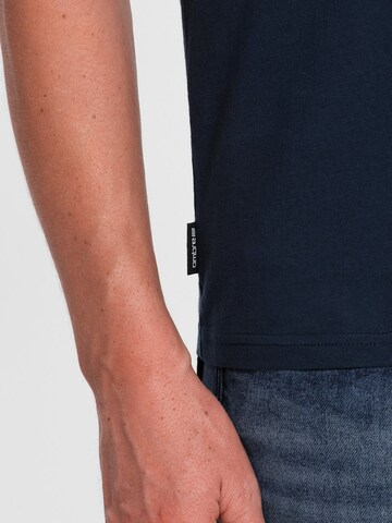 Ombre Shirt 'OM-TSBS-0146' in Blauw