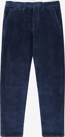 KnowledgeCotton Apparel Hose 'Chuck Corduroy' in Blau: Vorderseite