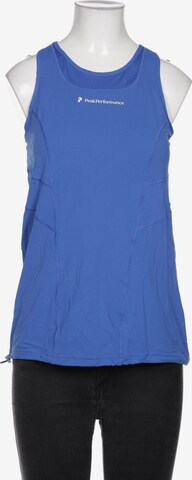 PEAK PERFORMANCE Top S in Blau: predná strana