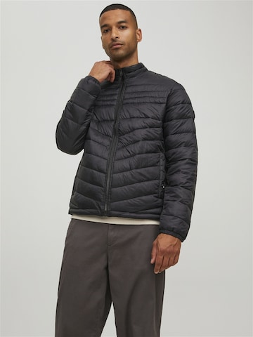 JACK & JONES Between-Season Jacket 'JJEHero' in Black: front
