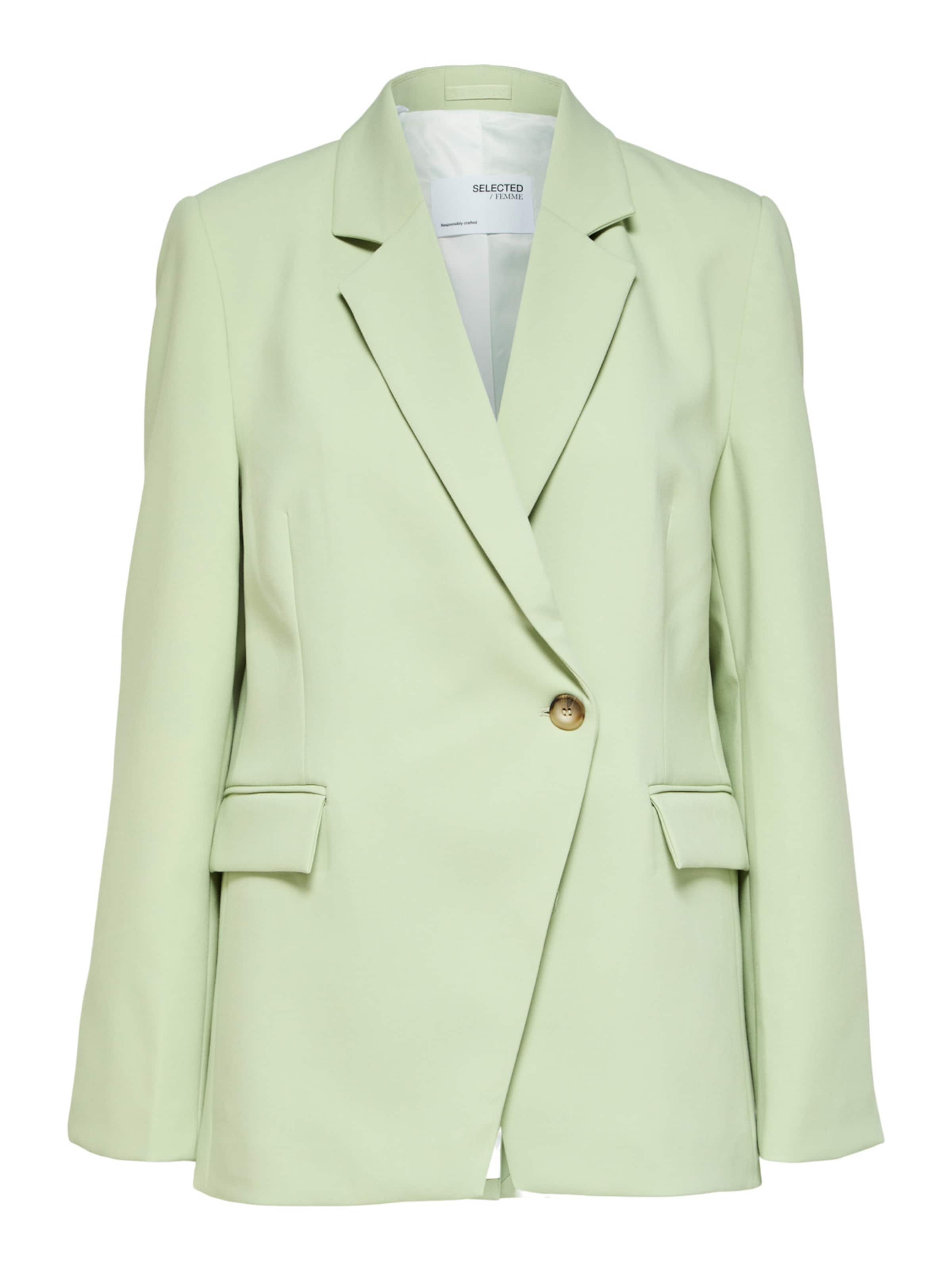 Blazer SELECTED FEMME en Vert Pastel ABOUT YOU
