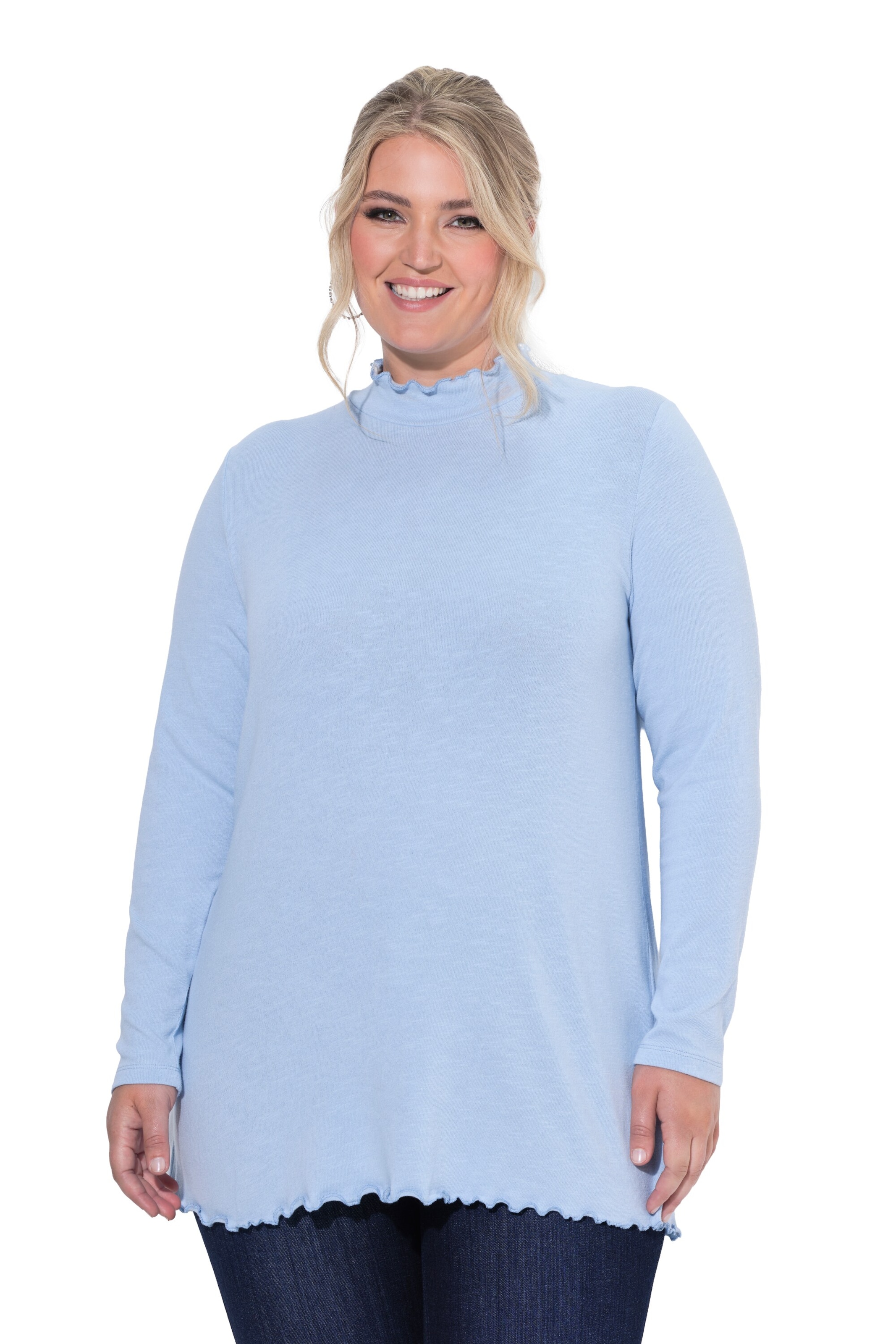 MIAMODA Sweater in Blue: front