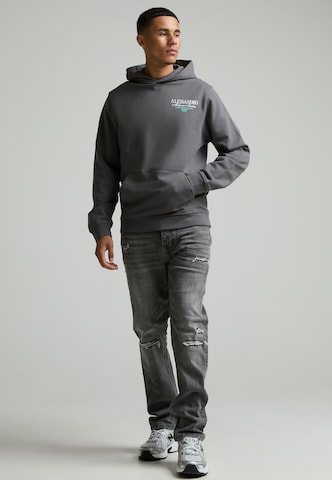 Alessandro Zavetti - Sweatshirt 'Montanelli' em cinzento