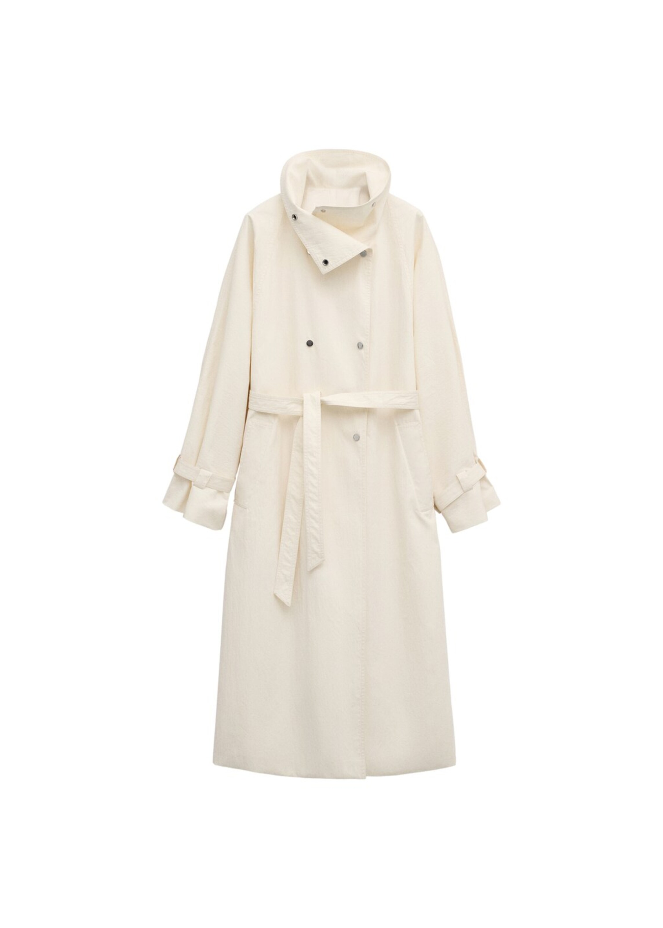 MANGO Between-Seasons Coat 'Ramos' in White, Item view