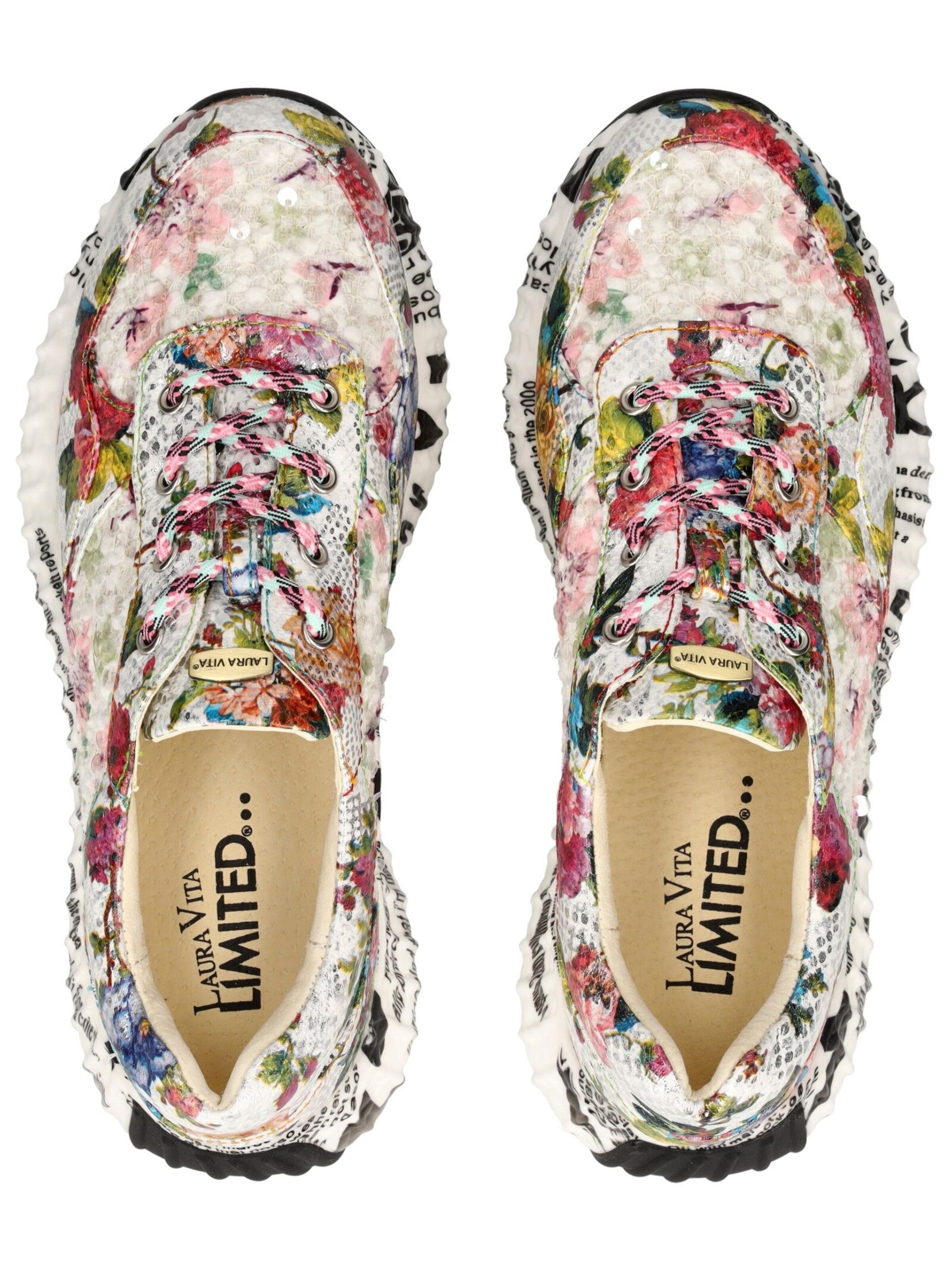 Baskets basses Laura Vita en blanc