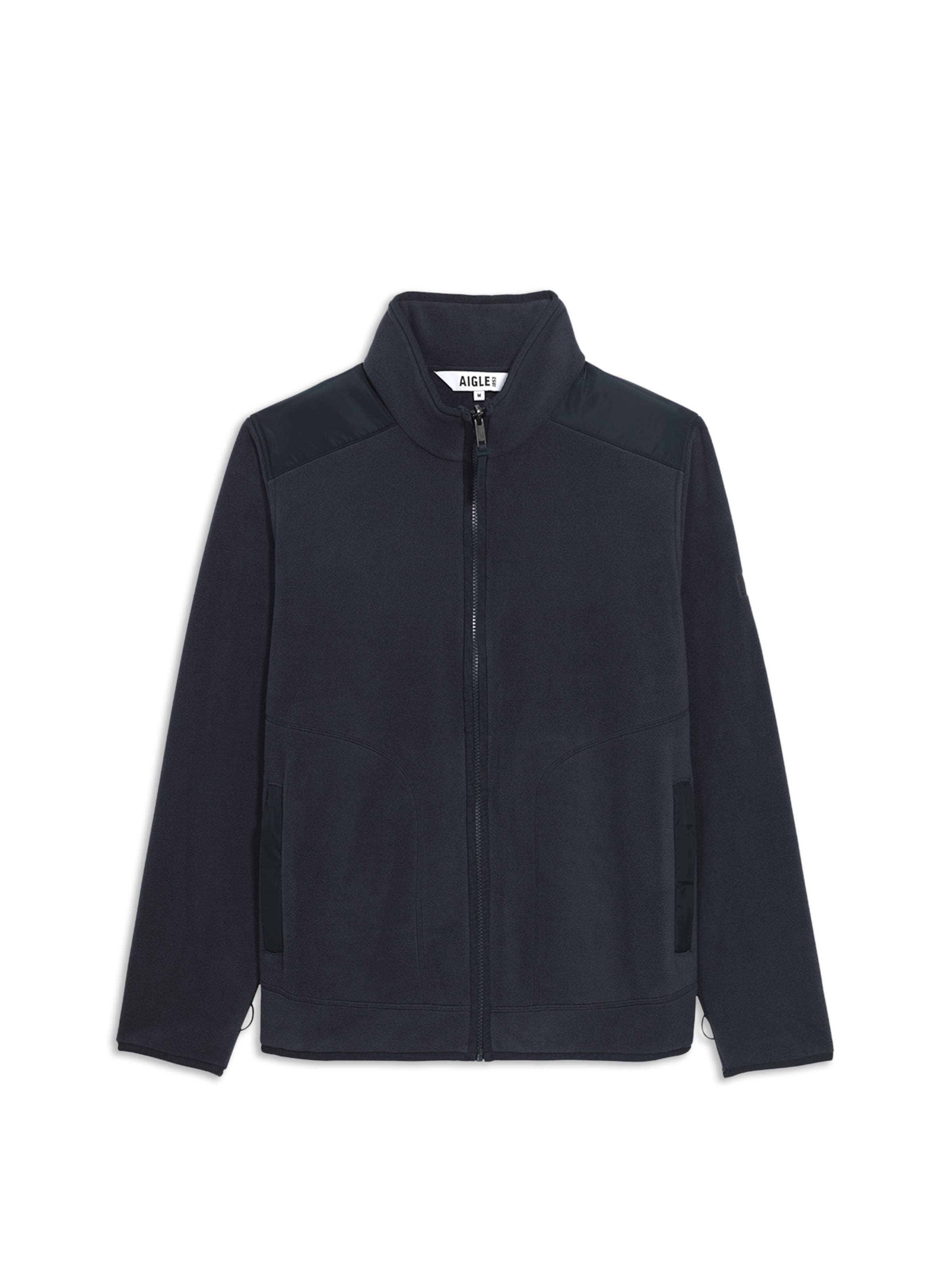 AIGLE Polár dzseki - kék: elől