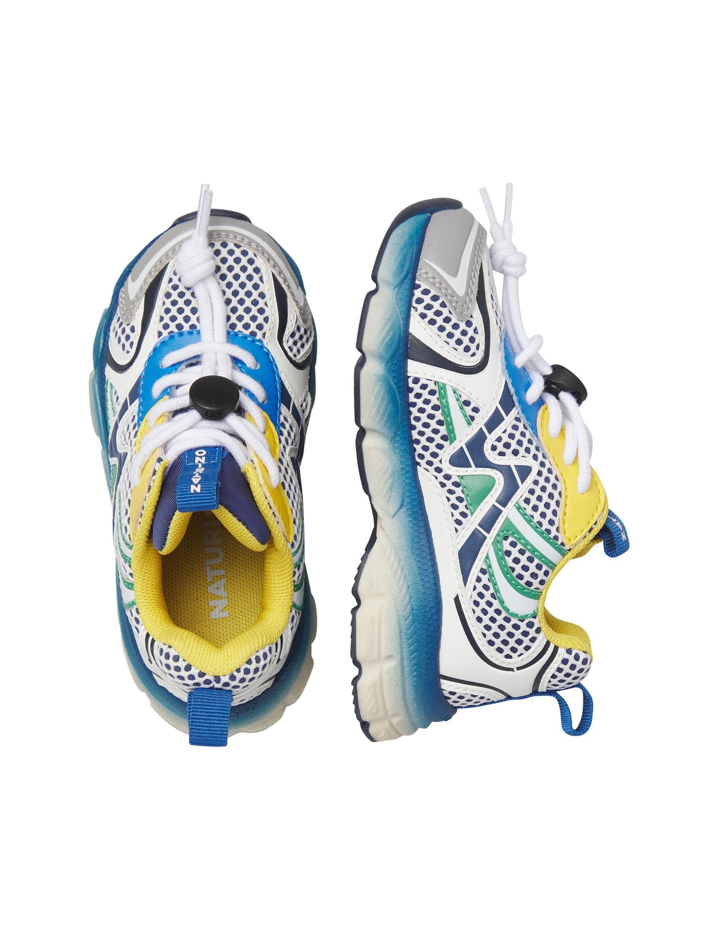 NATURINO Sneakers 'WAVE.' in Grijs