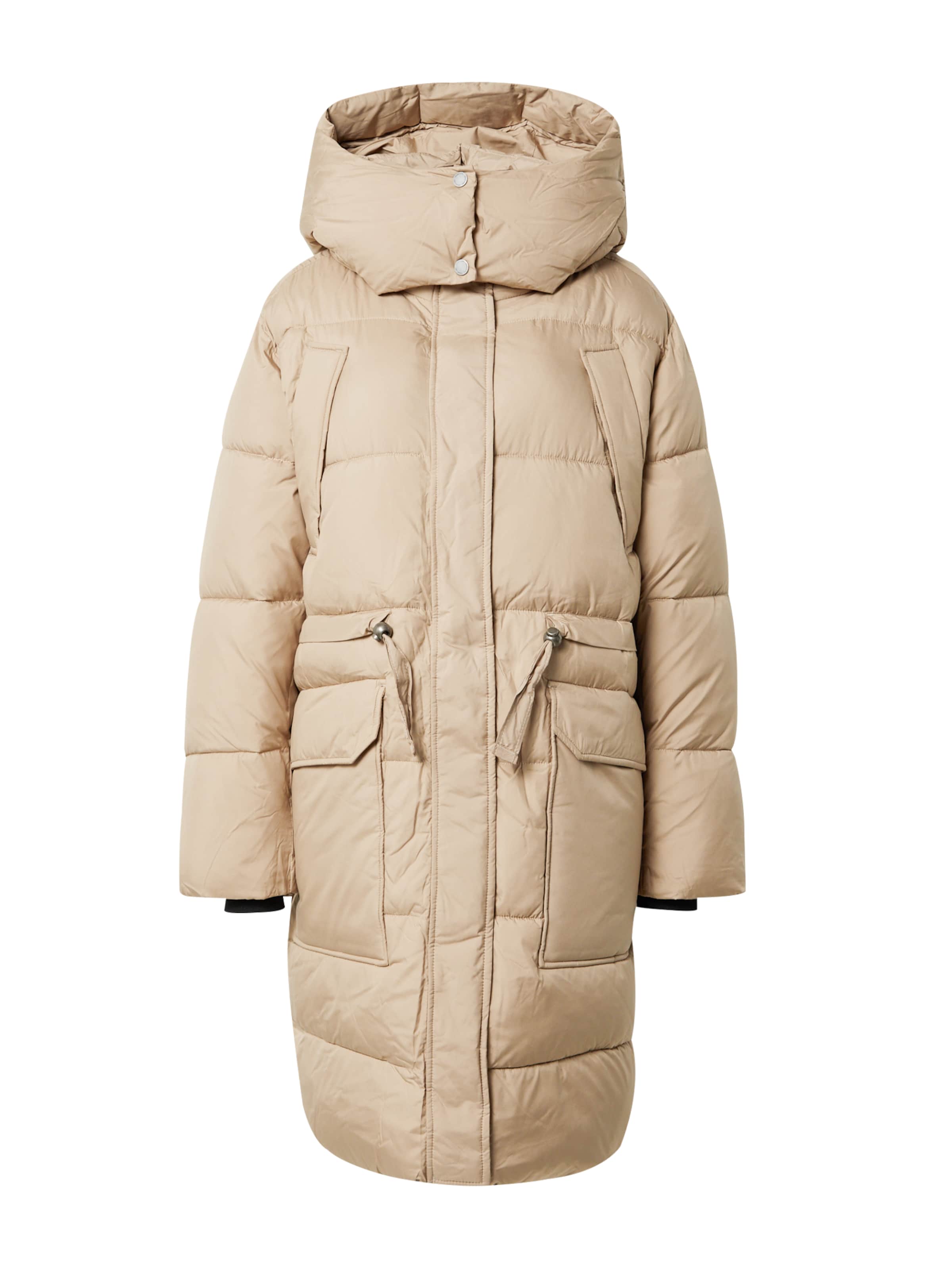 Didriksons Zimný kabát - Béžová: predná strana
