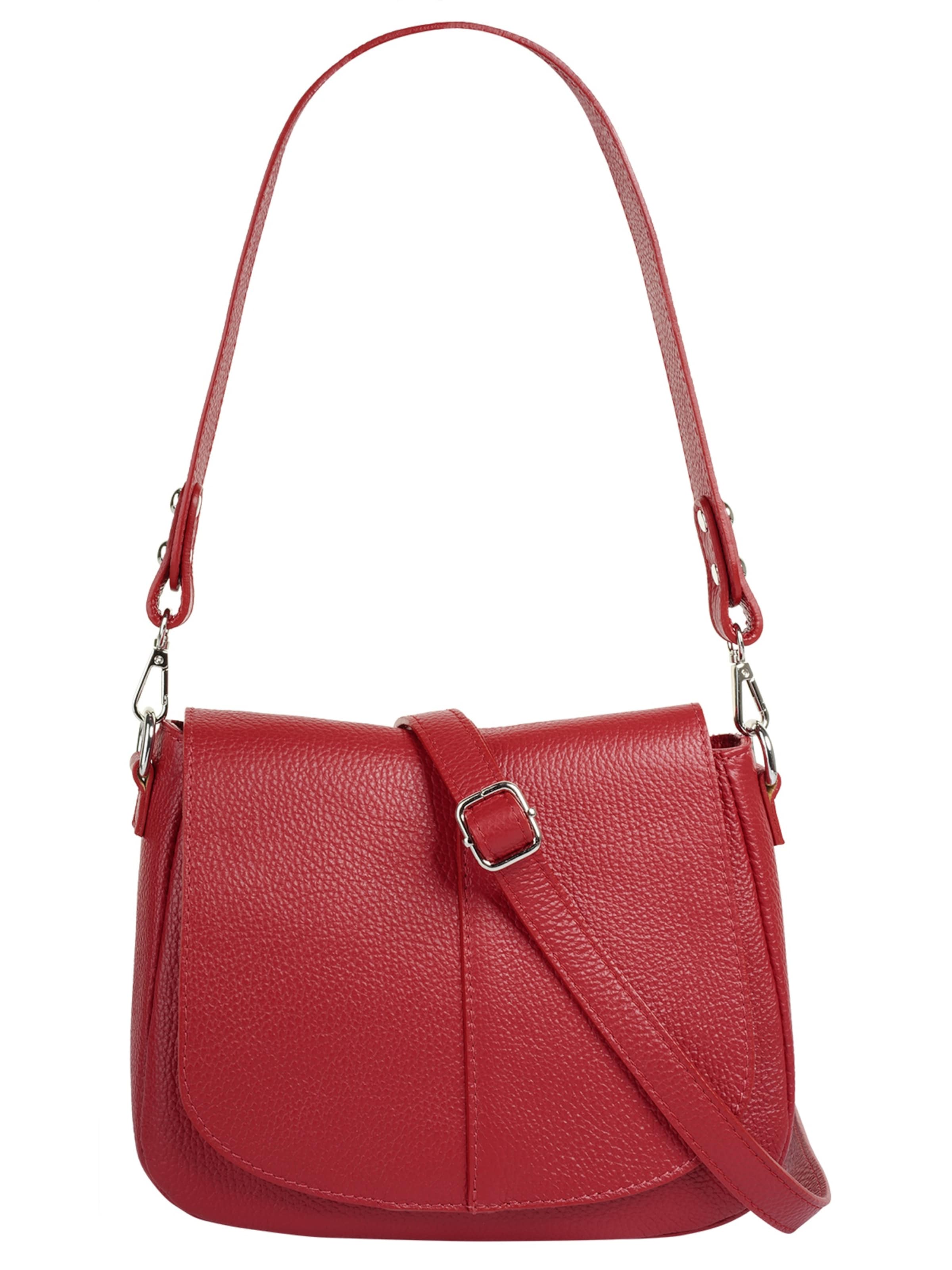 Cluty Crossbody Bag in Red: front