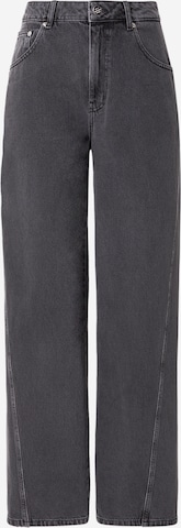 MADS NORGAARD COPENHAGENLoosefit Traperice - crna boja: prednji dio