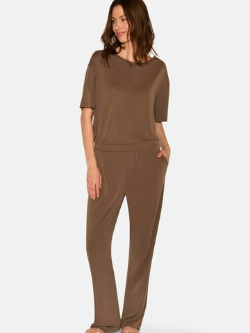 CCDK Copenhagen Regular Broek ' Jasmin ' in Bruin: voorkant