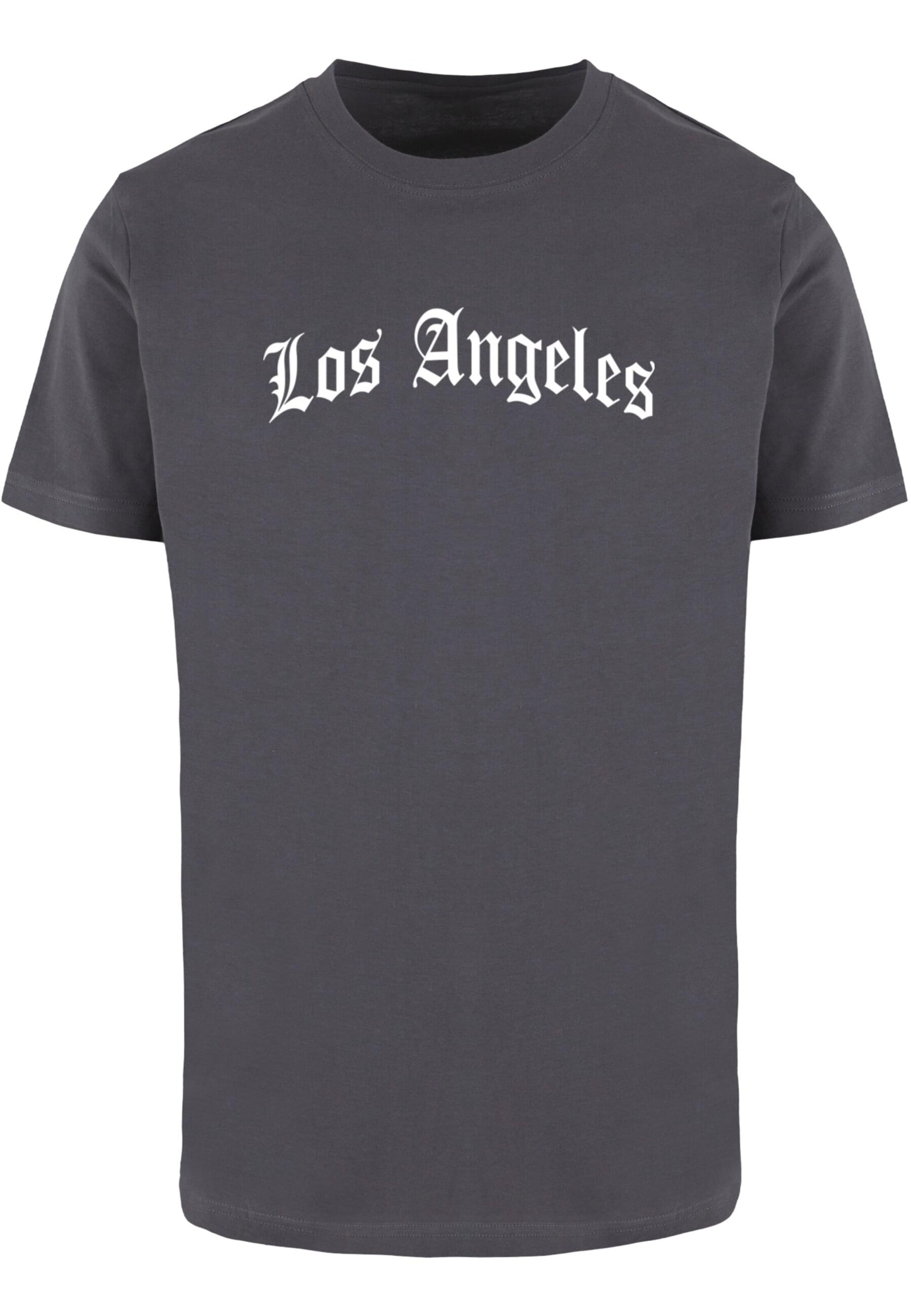 MT Men Shirt 'Los Angeles' in Grau: Vorderseite