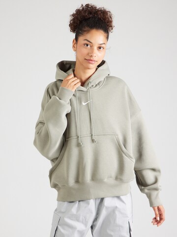 Nike Sportswear Mikina 'PHOENIX FLEECE' – zelená: přední strana