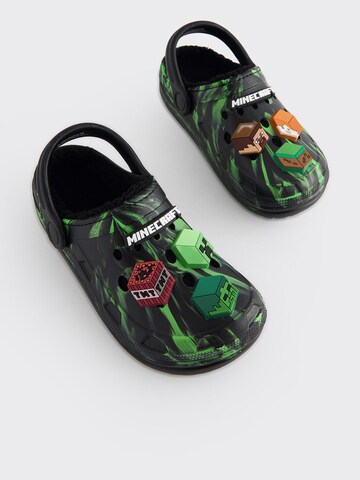 Next Slipper in Black