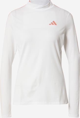 ADIDAS GOLF Performance shirt in White: front