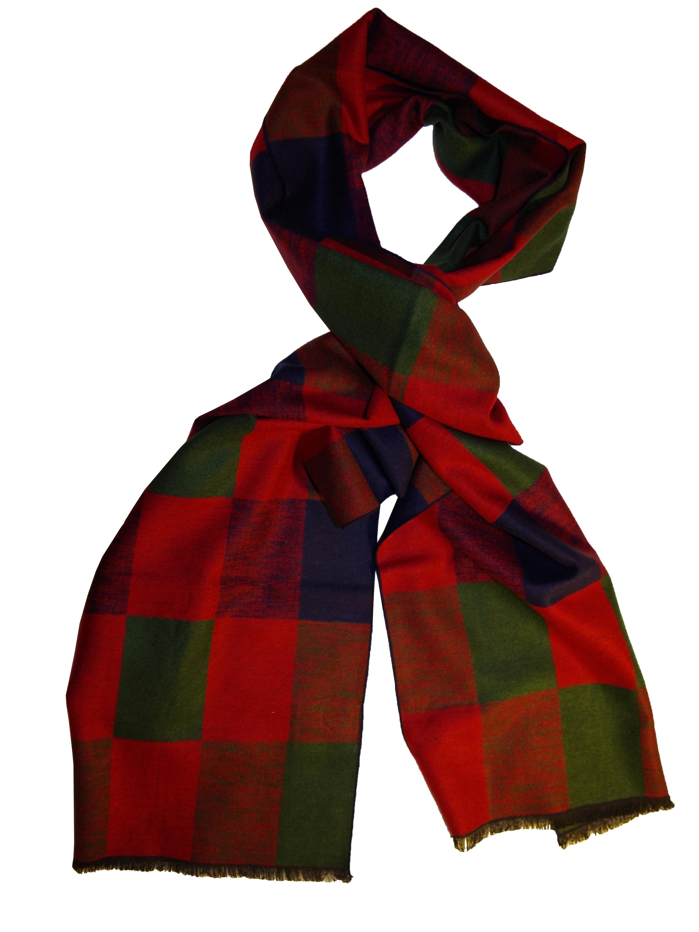 Posh Gear Schal 'Rettangolo'‌‌‌‌‌‌‌ in Rot: Vorderseite