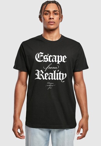 Mister Tee Tričko 'Escape From Reality' - Čierna: predná strana