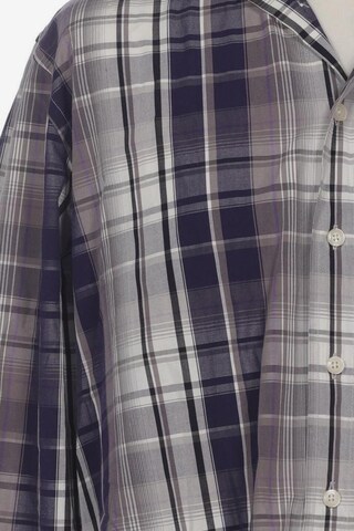 Commander Button Up Shirt in L in Purple