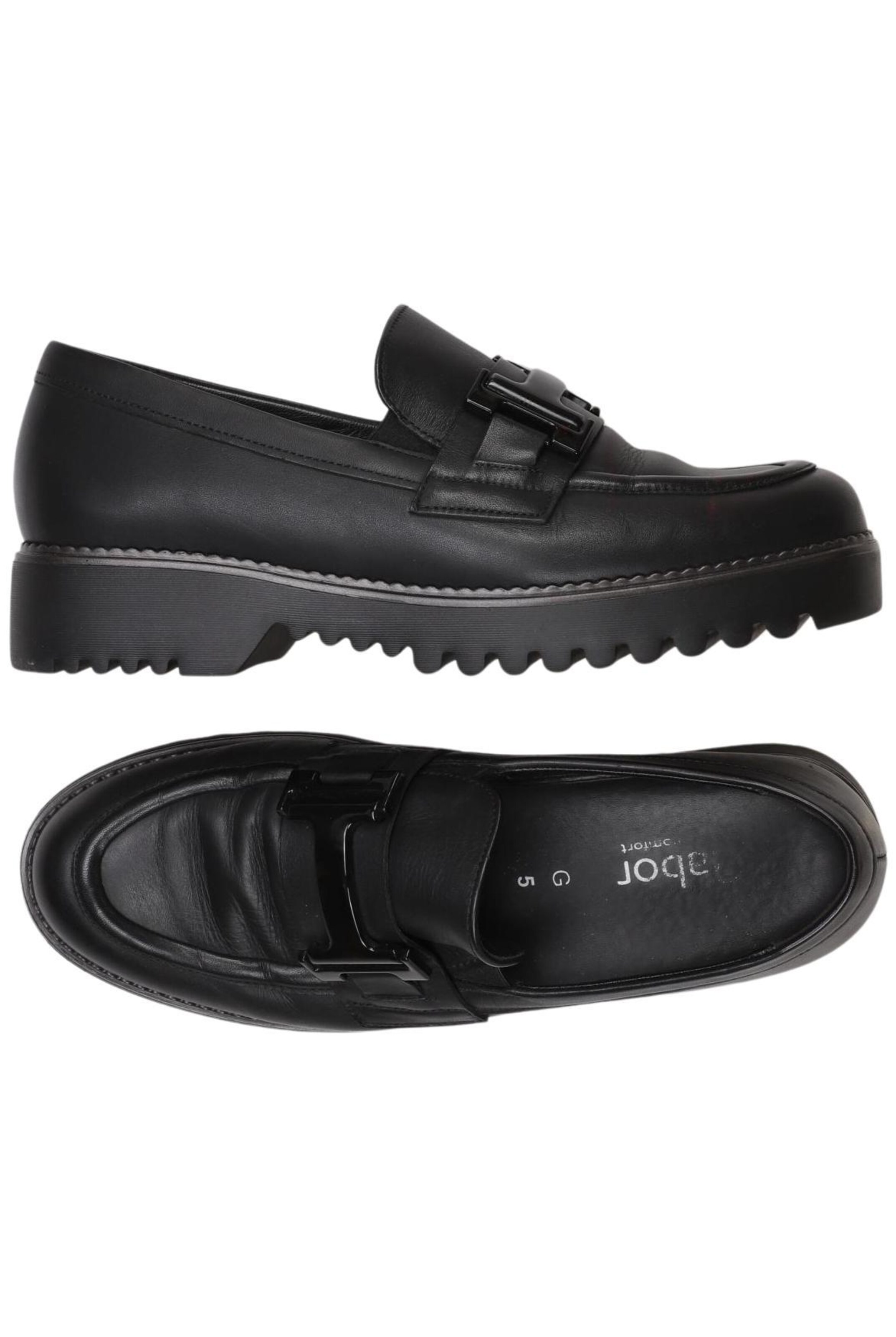 GABOR Halbschuh 38 in Schwarz: Vorderseite