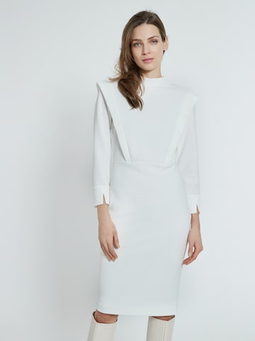 Ana Alcazar Sheath Dress 'Elmyne' in White: front