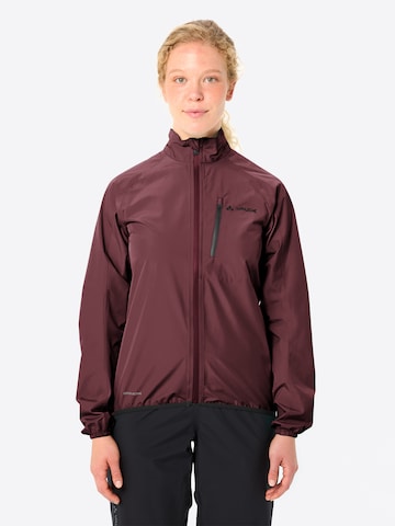 VAUDE Sportjacke 'Drop' in Braun: Vorderseite